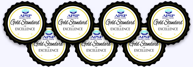 2018 APSP Gold Awards of Excellence for Peek Pools & Spas - custom pool builder