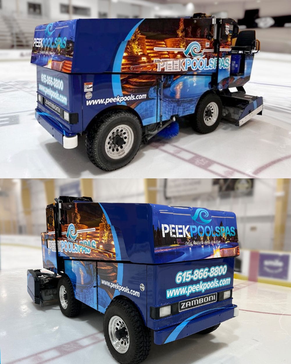 Sponsored Predators Zamboni