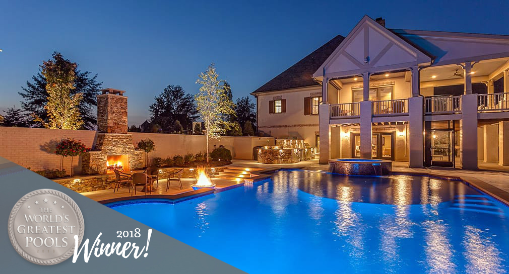 The World's Greatest Pools Winner - 2018 Custom Pool Builder Nashville